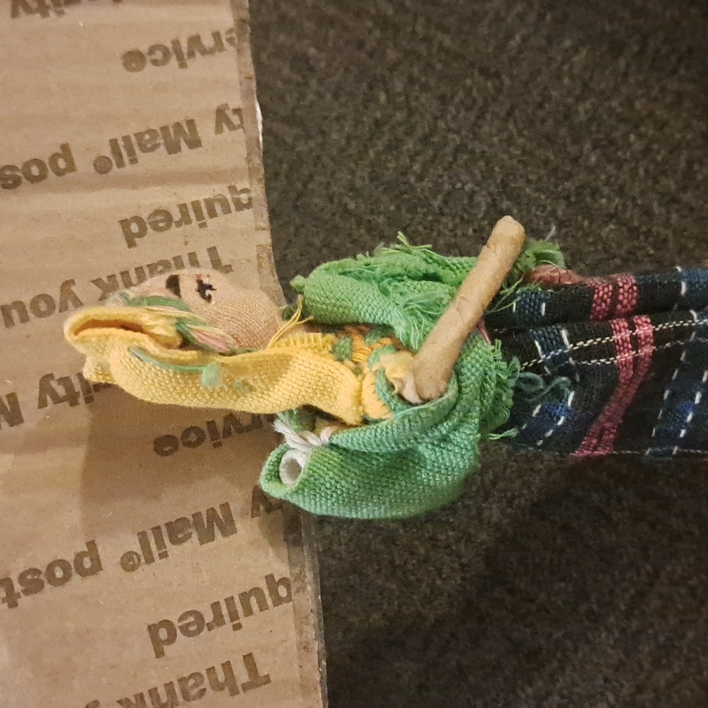 Handmade doll South America woman - Picture 3 of 3